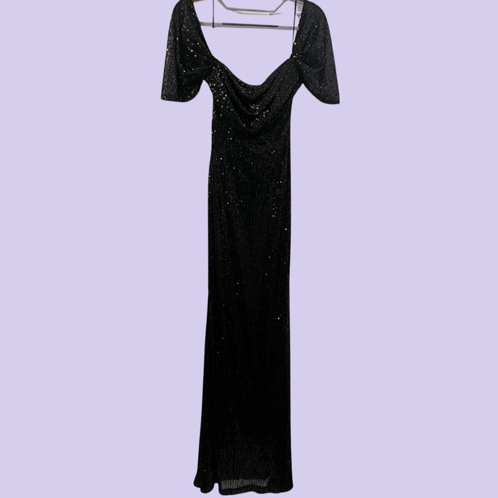 NWOT thatssofetch Elegant Black Evening Gown